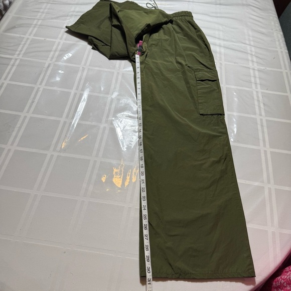 Olive Green Men's Shorts - Picture 13 of 14